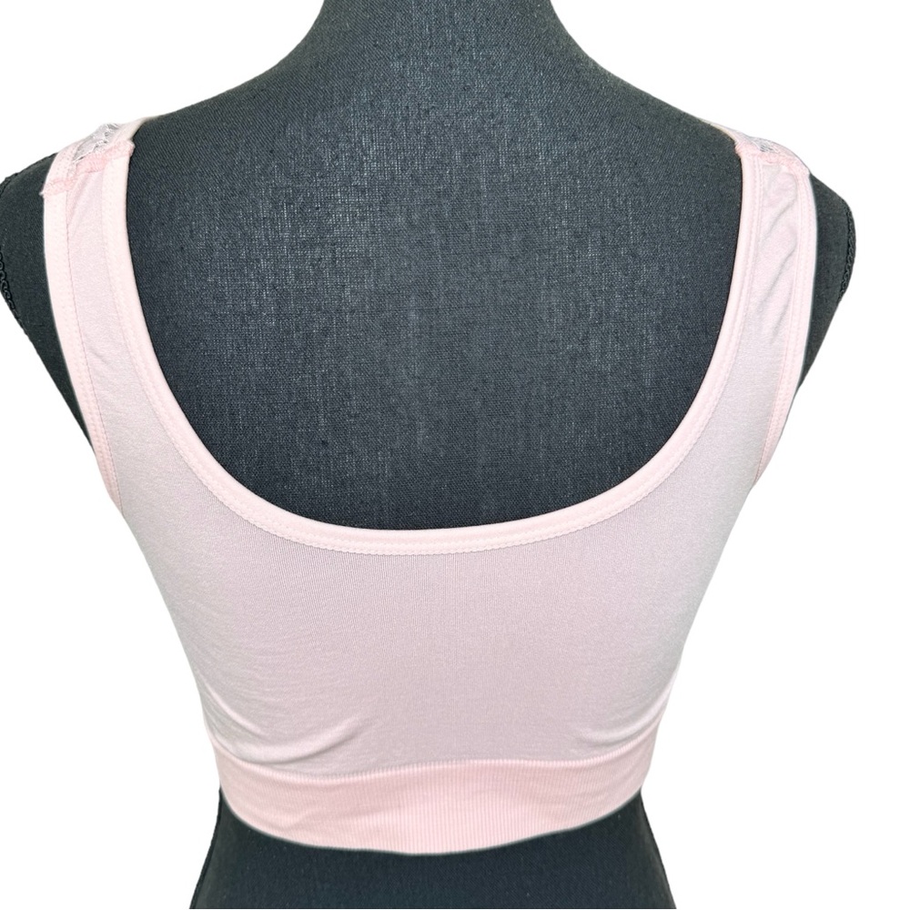 Laura Ashley Pink Bralette Women’s Bra Size XL - Picture 3 of 6